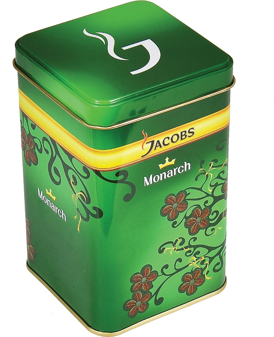Jacobs - 85x85x140 h. - Metal Box - Rectangular - Food – Coffee