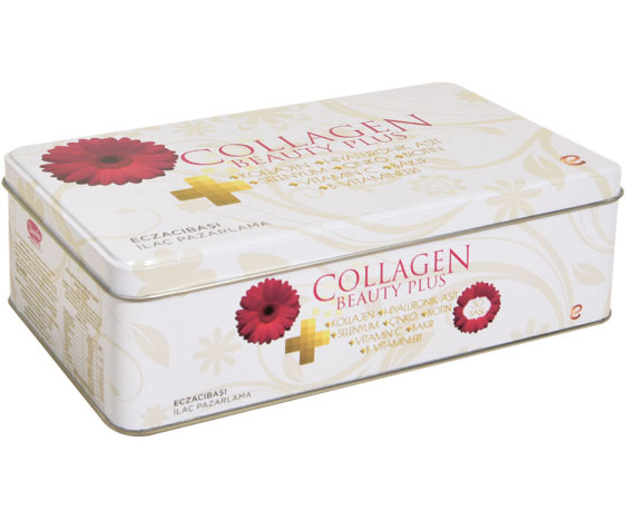 Collagen - 240x140x70 h. - Metal Box - Rectangular - Health
